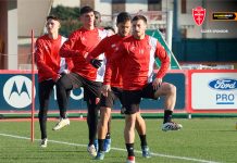 AC Monza - nutrizione sportiva in allenamento