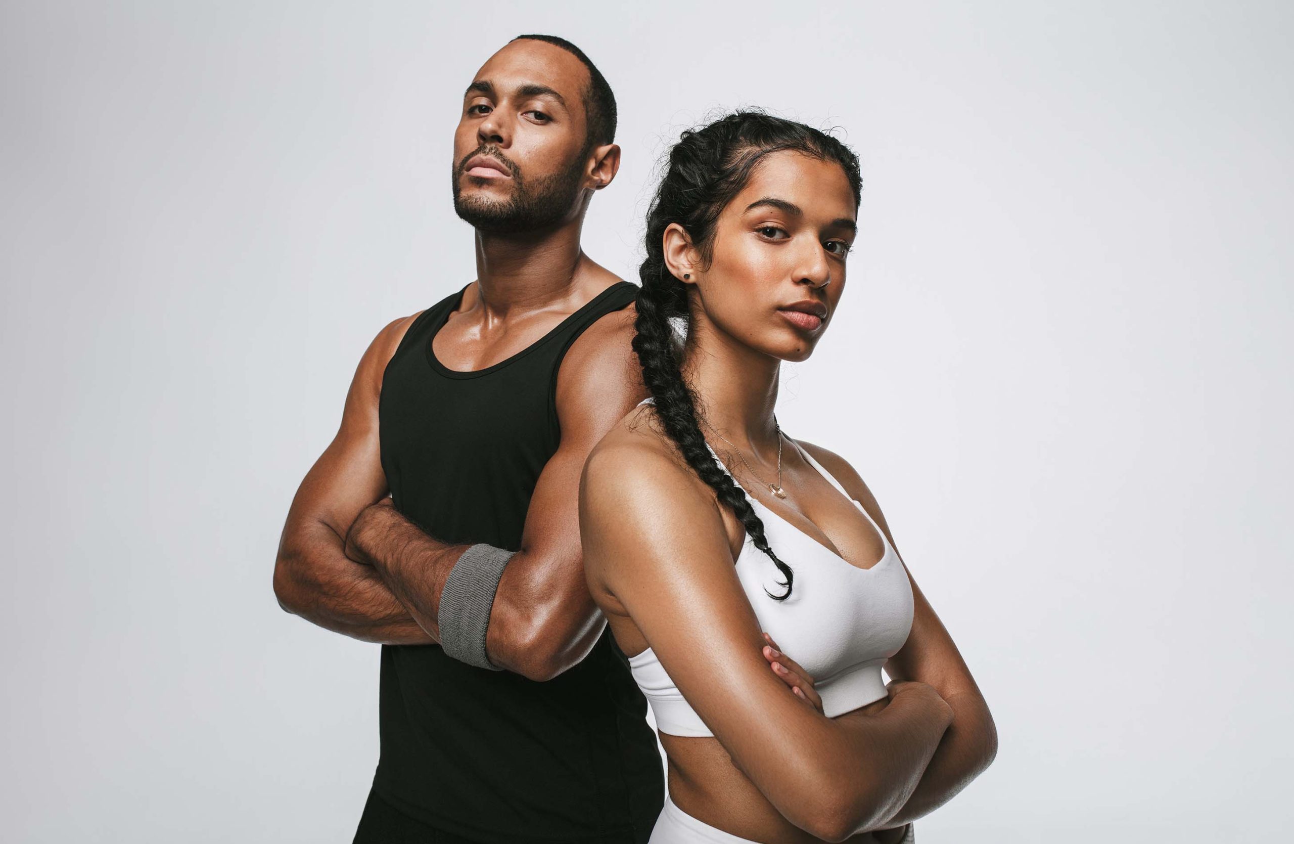 sportivi uomo e donna